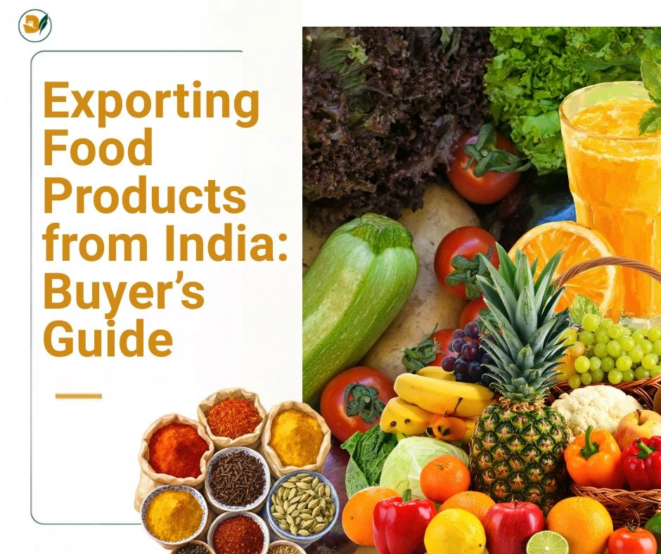 exporting food products from india